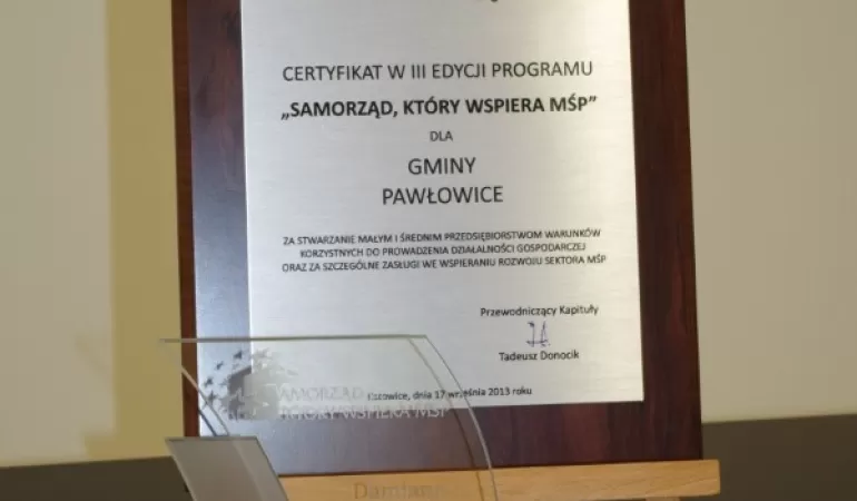 Samorząd, który wspiera MŚP