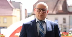 [WIDEO] Burmistrz Dariusz Skrobol dzikuje za zaufanie