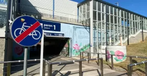 Goczakowice: rowerzyci nie schodz z roweru, przejedaj przez tunel pod torami