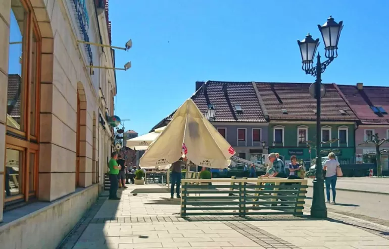 ogródek letni, rynek