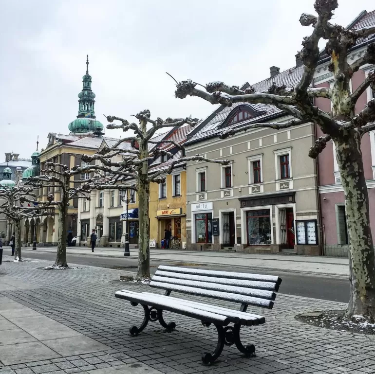 pszczyna,18marca,rynek,ławeczka,starówka,zima,zimno,śląsk,silesia,lovesilesia,fotodnia,instagra