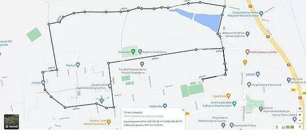 bieg dla zuzi, utrudnienia
