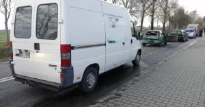 Zdarzenie drogowe na ul. Żorskiej