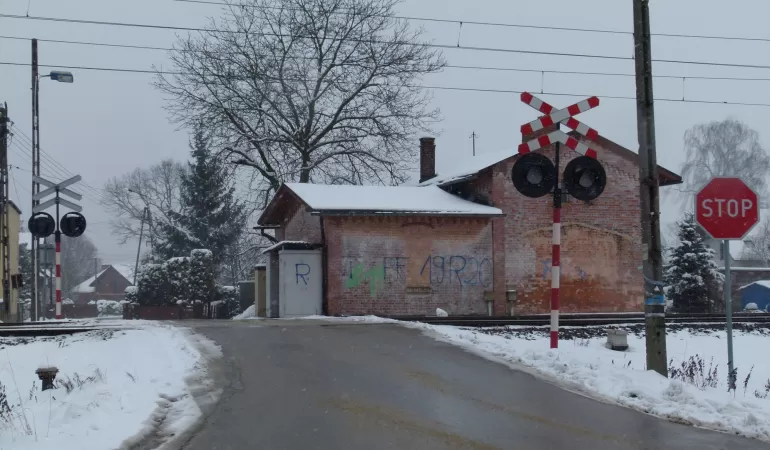 przejazd,Powstańców,Piasek,kolej,tory,pociąg