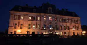 Muzeum Zamkowe nocą