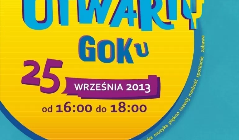 Dzień otwarty w GOKu