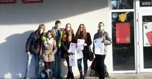 Uczniowie Gimnazjum 1 na konkursie w Katowicach