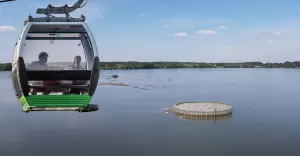 Kolejką linową nad Jeziorem Goczałkowickim! Nowa atrakcja