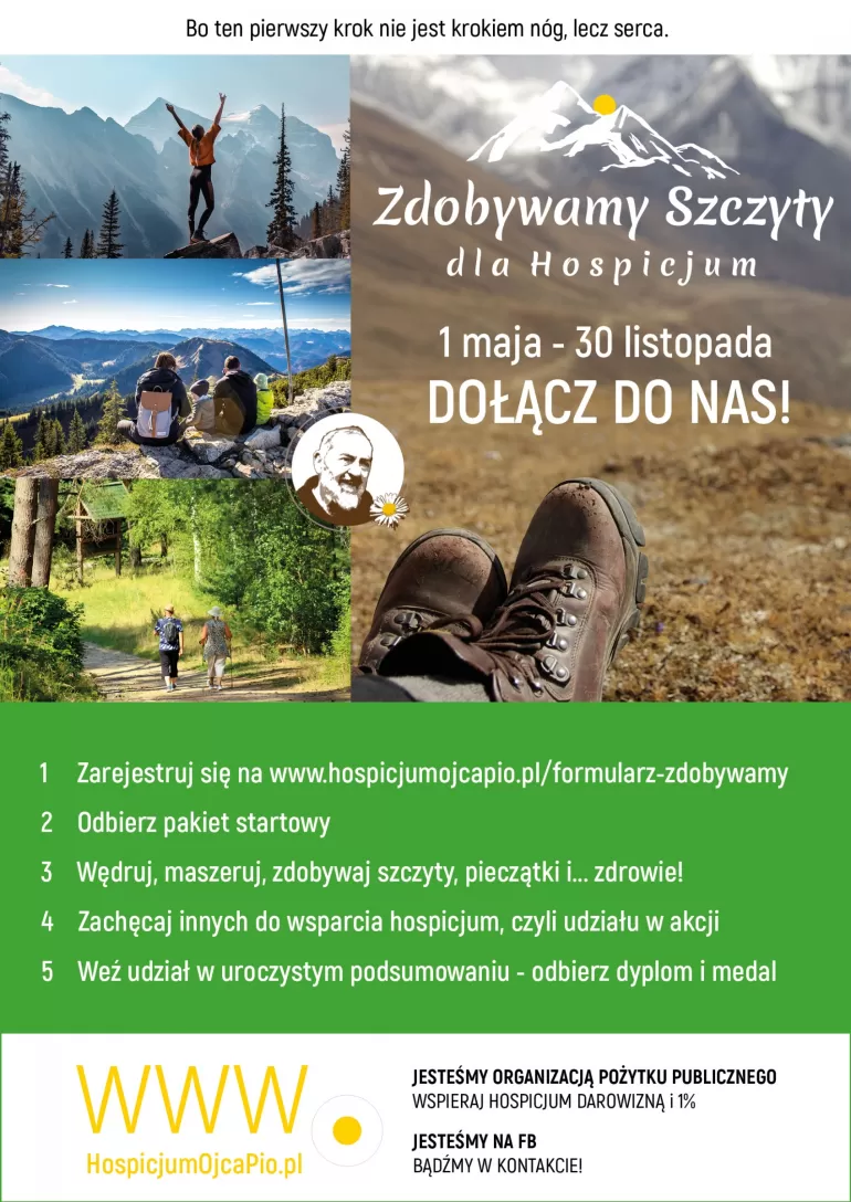 zdobywamy szczyty dla hospicjum