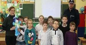 policja, szkoła poręba