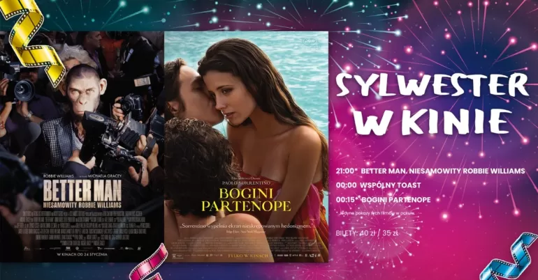 Sylwester w kinie Pszczyńskiego Centrum Kultury!