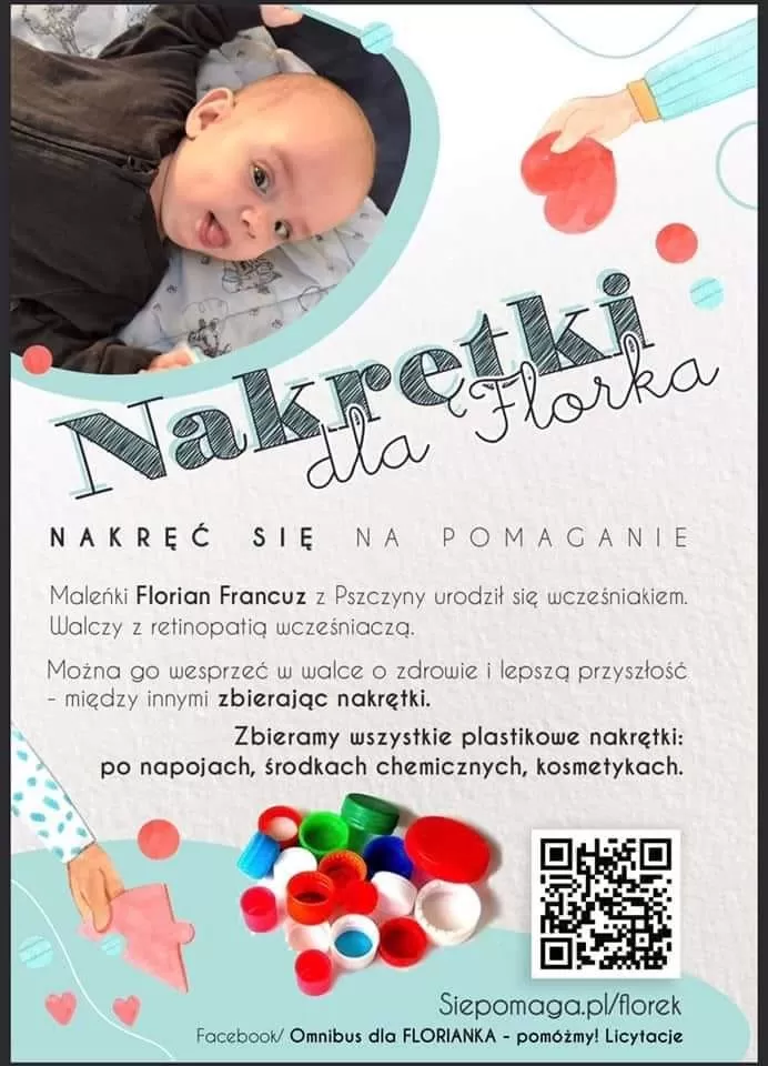 nakrętki, florek