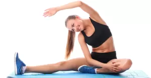 stretching