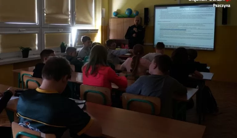 Kobiór, młodzież, policja, profilaktyka