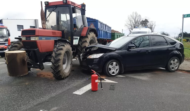 Wypadek w Rudziczce - 1.04.2023
