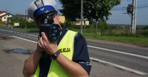 Policja, policjant, funkcjonariusz,fotoradar,radar