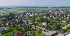 Goczałkowice-Zdrój z lotu ptaka