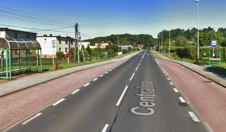 Przystanki przy ul. Centralnej w Kobiórze
