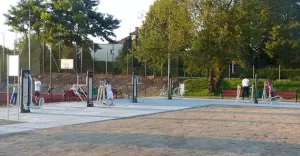 Siłownia zewnętrzna w Piasku