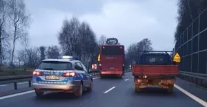 kolizja na dk-1 w Piasku