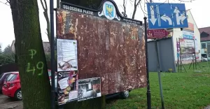 wybory, tablica ogłoszeń