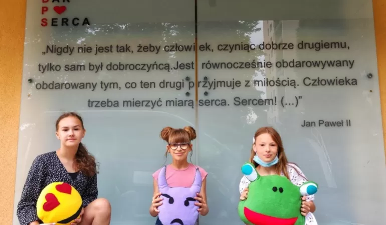 Finał projektu "Emotkowe Pożeracze Smutków" i wizyta w DPS w Jastrzębiu-Zdroju - 22.06.2021