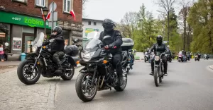MOTOSERCE 2022 Pszczyna - powrót z parady - 30.04.2022