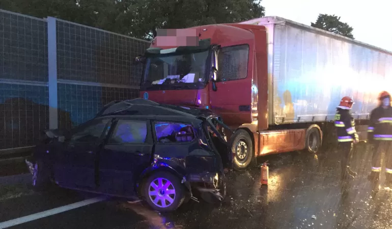 Śmiertelny wypadek na DK-1 w Goczałkowicach-Zdrój