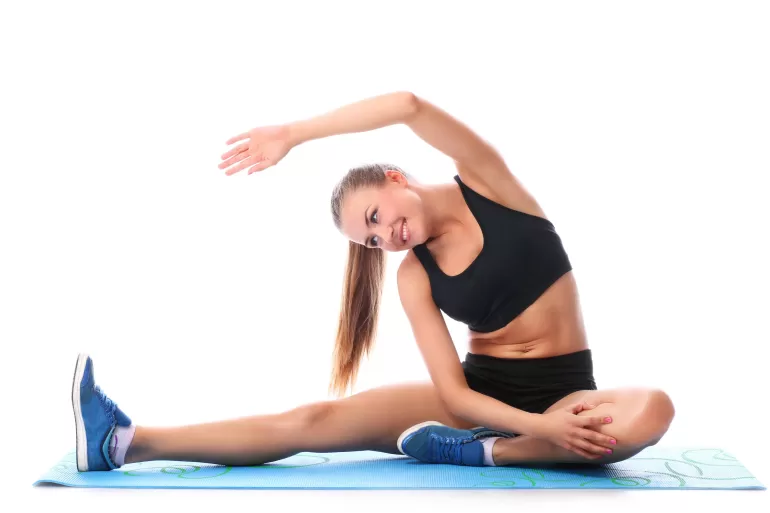stretching