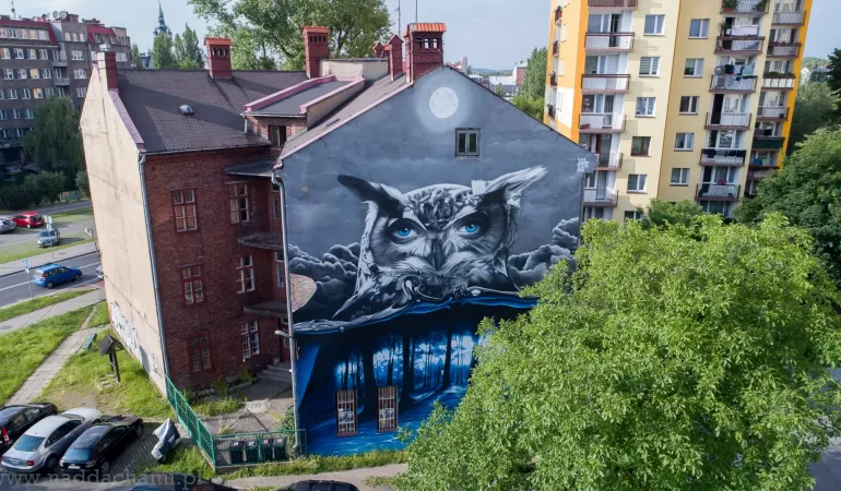 mural sowa