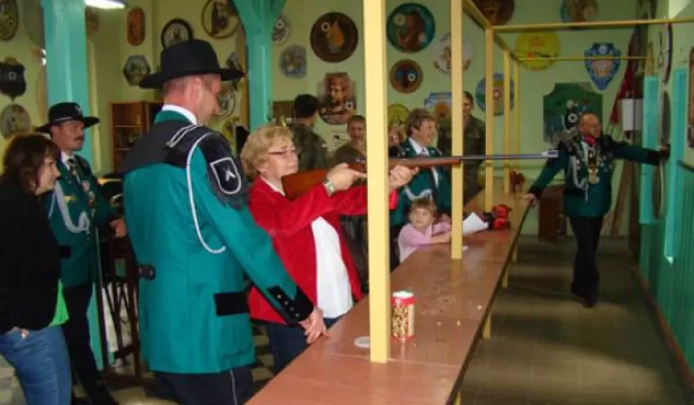 Zawody strzeleckie na Dni Pszczyny