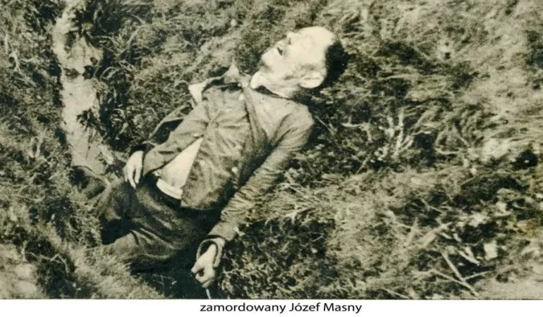 Zamordowany Józef Masny