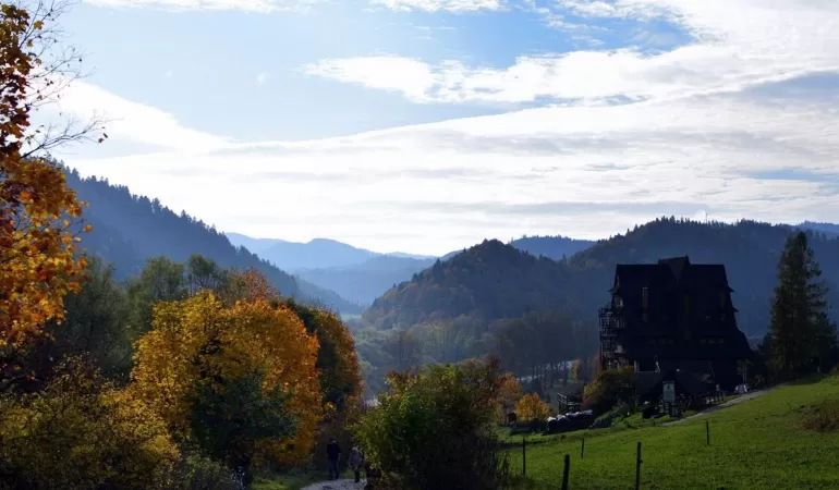 pieniny, jesień, góry