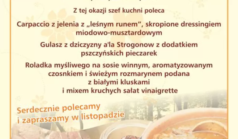 Pyszna dziczyzna w Styl70