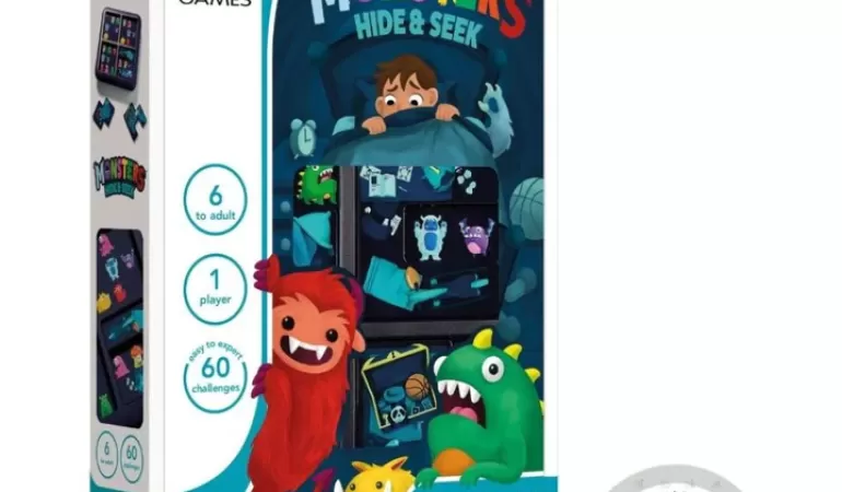 SMART GAMES GRA LOGICZNA MONSTERS HIDE&SEEK