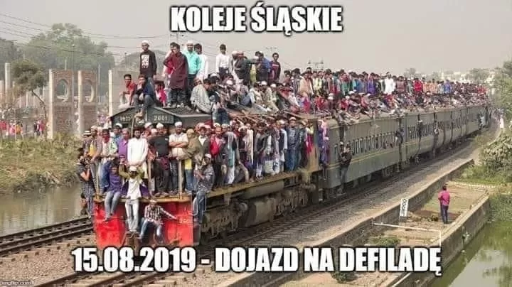 Koleje Śląskiem defilada