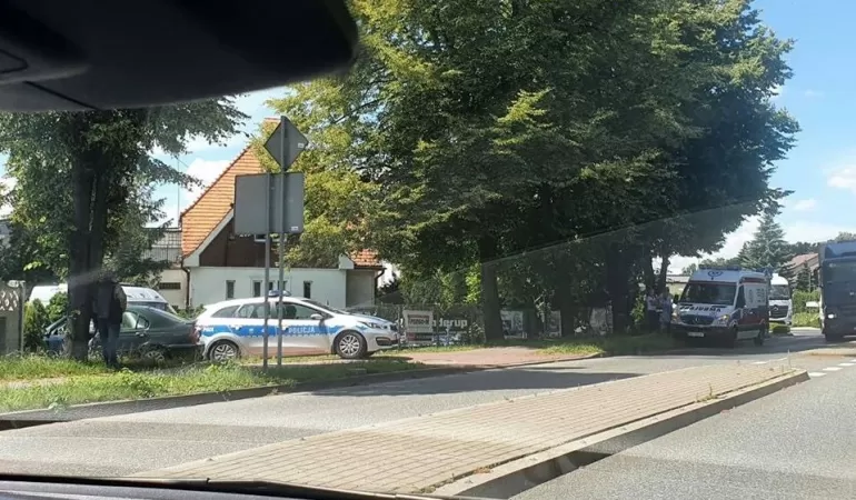 Potrącenie na przejściu dla pieszych