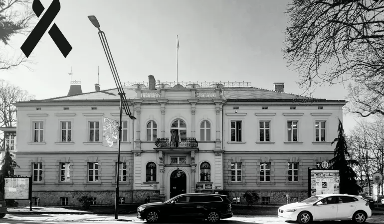 starostwo, żałoba , powiat