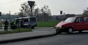 Kobielice, kolizja, policja
