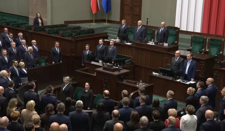 1. posiedzenie Sejmu Rzeczpospolitej Polskiej - 13.11.2023