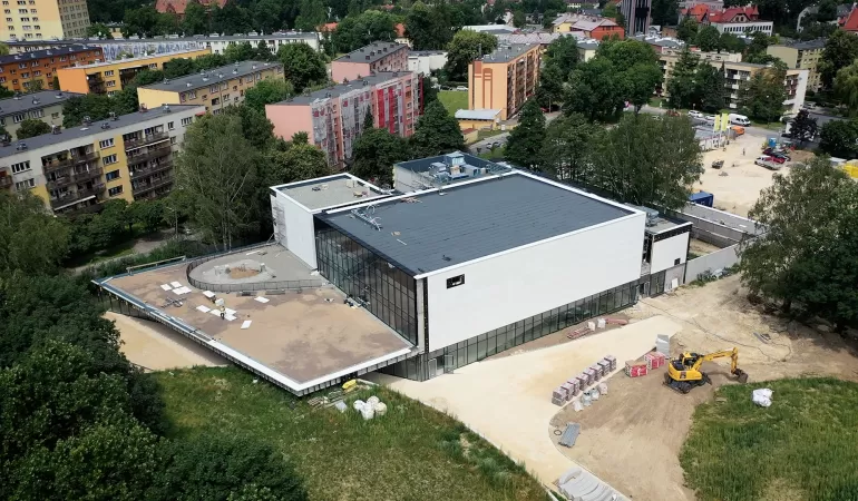 Budowa Pszczyńskiego Centrum Kultury - 07.2023