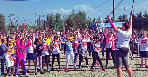 sobota,trening,marsz,nordic,walking,łąka,pszczyna,sport,rekreacja,turystyka,fotodnia,instagram