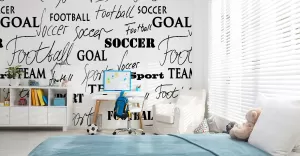 Pokój małego piłkarza - urządź dziecku sypialnię w stylu piłkarskim