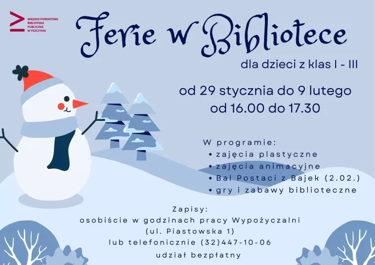 Miejsko-Powiatowa Biblioteka Publiczna w Pszczynie