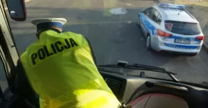 policyjne kontrole autobusów