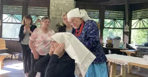 Pokaz wiązania czepidła z Gabrielą Przewoźnik z Ćwiklic. Zobacz relację z wydarzenia!