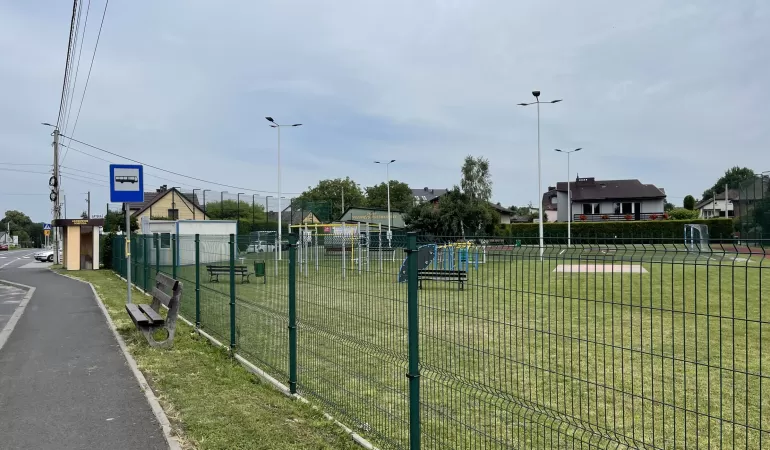 Boisko przy ul. Kasztanowej w Jankowicach