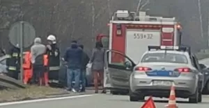 Wypadek, DK81, Wiślanka, Pawłowice