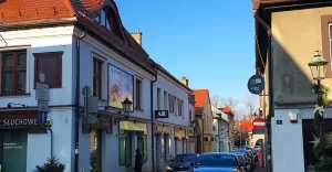 pszczyna,starówka,styczeń,słonecznie,ulicatkacka,ulicapiastowska,fotodnia,instagram