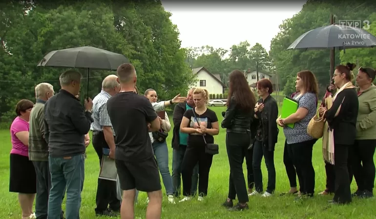 Mieszkańcy nie chcą obwodnicy. Reportaż TVP 3 Katowice